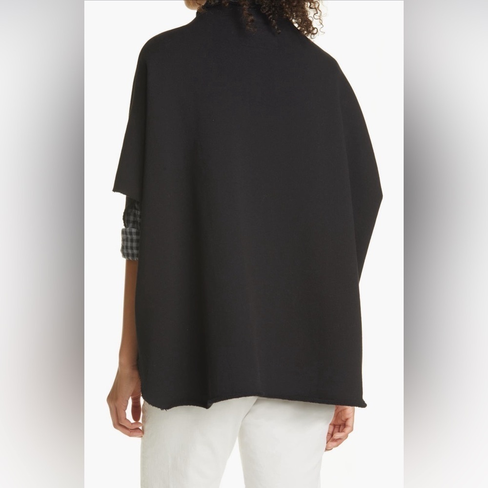 Frank & Eileen EUC Audrey Funnel Neck Capelet - One Size - Picture 2 of 10